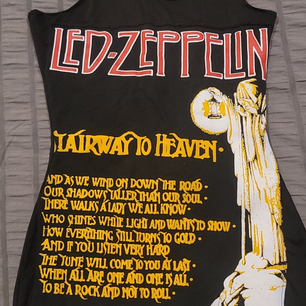 Led Zeppelin Tank Small - Picture 2 of 3